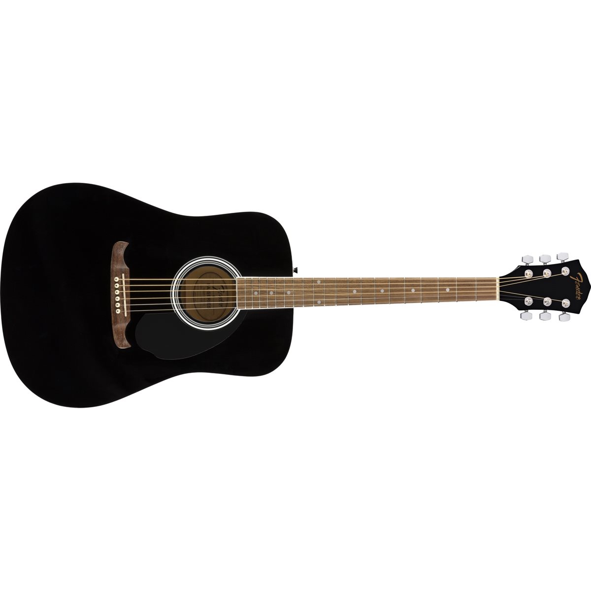 FENDER - FA-125 DREADNOUGHT, Touche en noyer - Noir